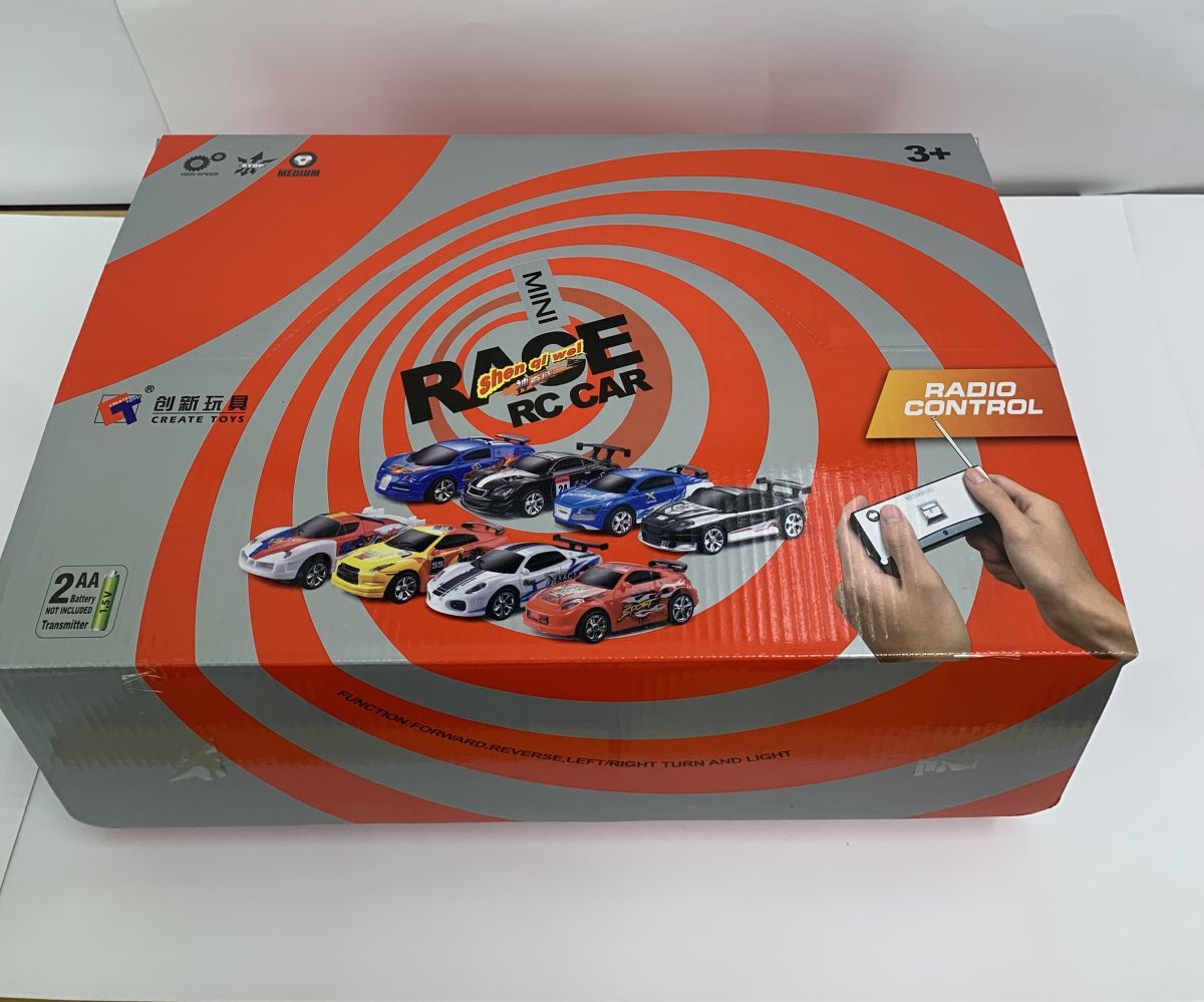 Imex 1401 RC Car in a Can Counter Disp 24pcs 4 assorted