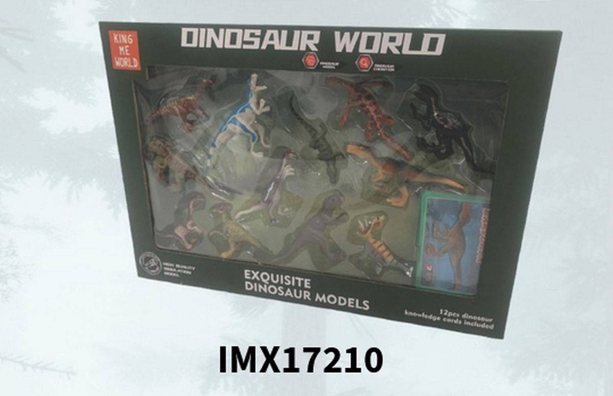 Imex 17210 Box W/ 12 Small Assorted Dinos