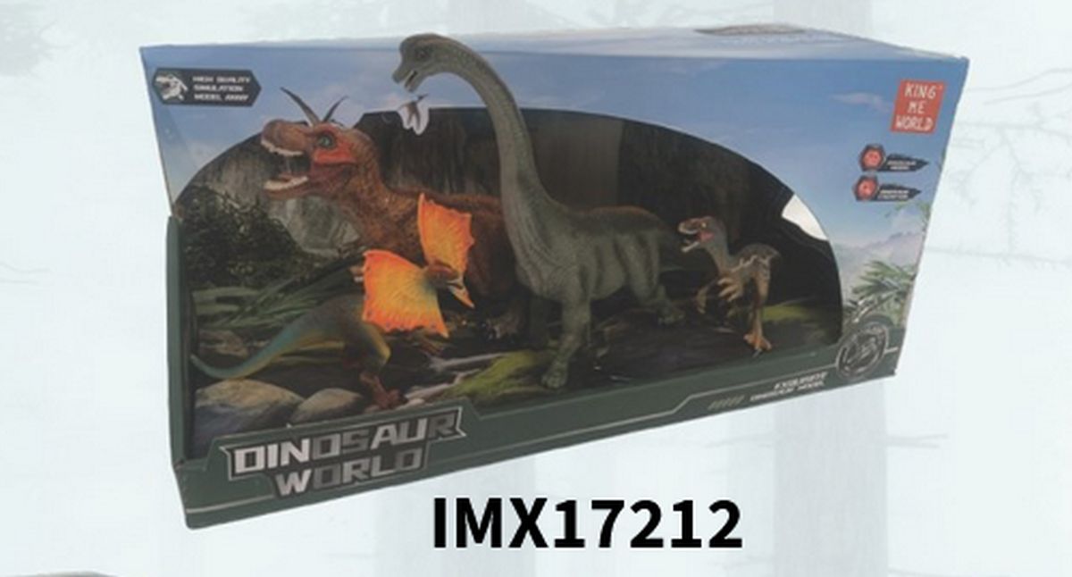 Imex 17212 10 In/6 In Dino Set