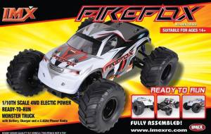 Imex 18000 1/10 RTR 4WD Monster Truck Firefox w/2.4Ghz Radio
