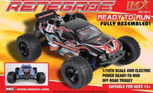 Imex 18010 1/10 RTR 4WD Truggy Renegade w/2.4Ghz Radio