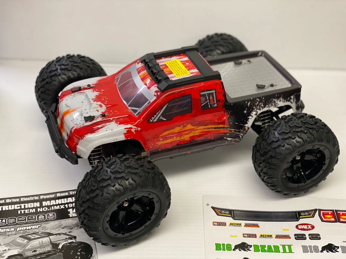 Imex 19535 Xl Rc Brushless Big Bear Monster Truck