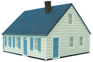 Imex 6113 HO Levittown Cape Cod House