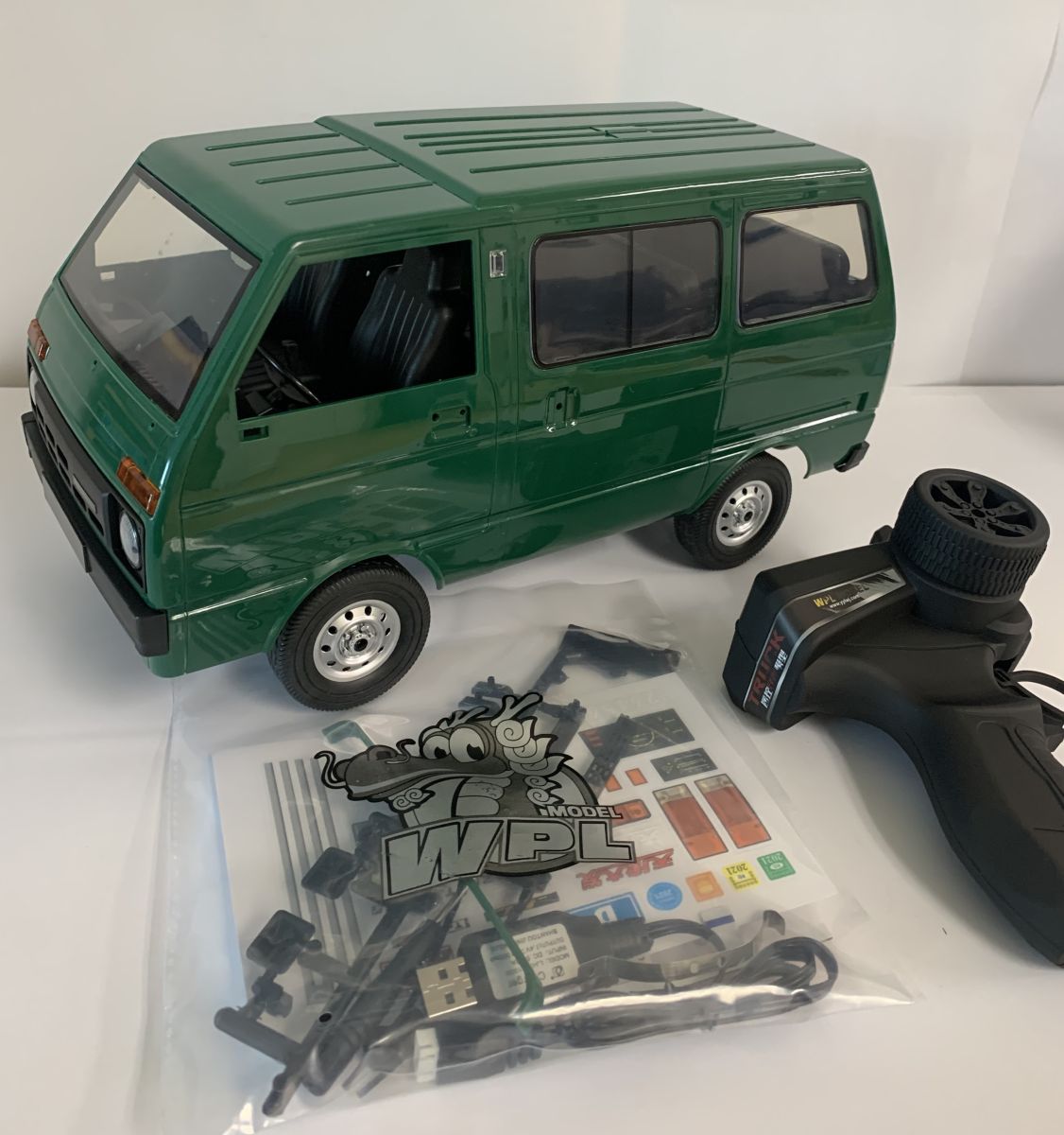 Imex 77774 Rtr Rc Van Green 1/10 2.4 Ghz