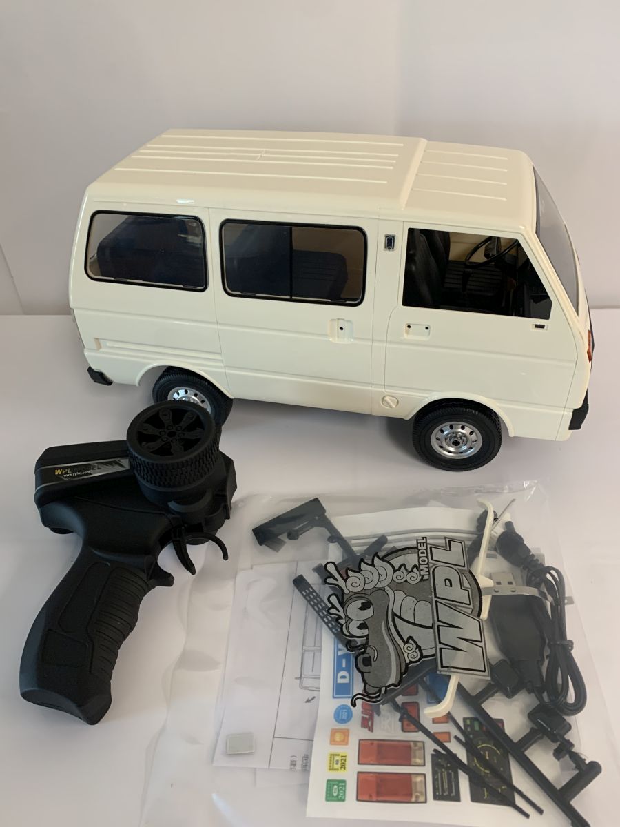 Imex 77775 Rtr Rc Van White 1/10 2.4 Ghz