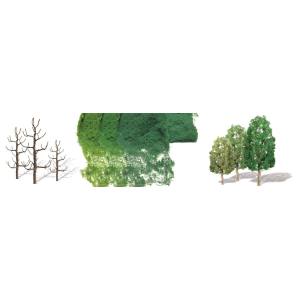 JTT JTT92023 Sycamore 1.5 -3  Pro Kit N 16/pk JTT Trees - Scenic Express