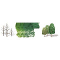 JTT Scenery Products 92024 Sycamore 2.5 -4  Pro Kit Ho 10/pk