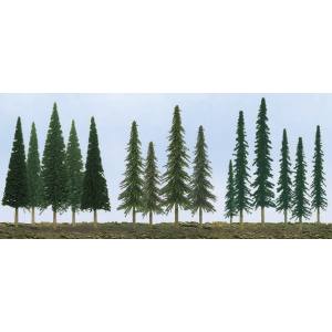 JTT JTT92117 Bulk 2.5 -6 : Pine Coniferspruce45/pk JTT Trees - Scenic Express