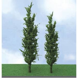 JTT JTT92418 Poplar 7 -8  Elite 2/pk JTT Trees - Scenic Express