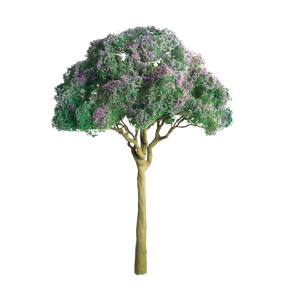 JTT JTT94280 Purple Jacaranda 2  Pro 4/pk JTT Trees - Scenic Express