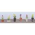 JTT Scenery Products 95568  O Flower Plants Potted Assortment #2/6pk