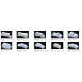 JTT Scenery Products 97001 Autos 1/32=1-0 1:400 Mixd 10stylwh 20p
