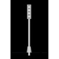 JTT Scenery Products 97301 Light Poles1/4 =10 1:48stl1wh 2/pk