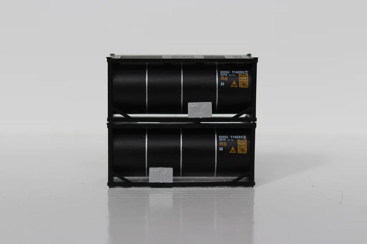 JTC Model Trains 205212 N DEN HARTOGH 20 Standard Tank Container (full wrap around
