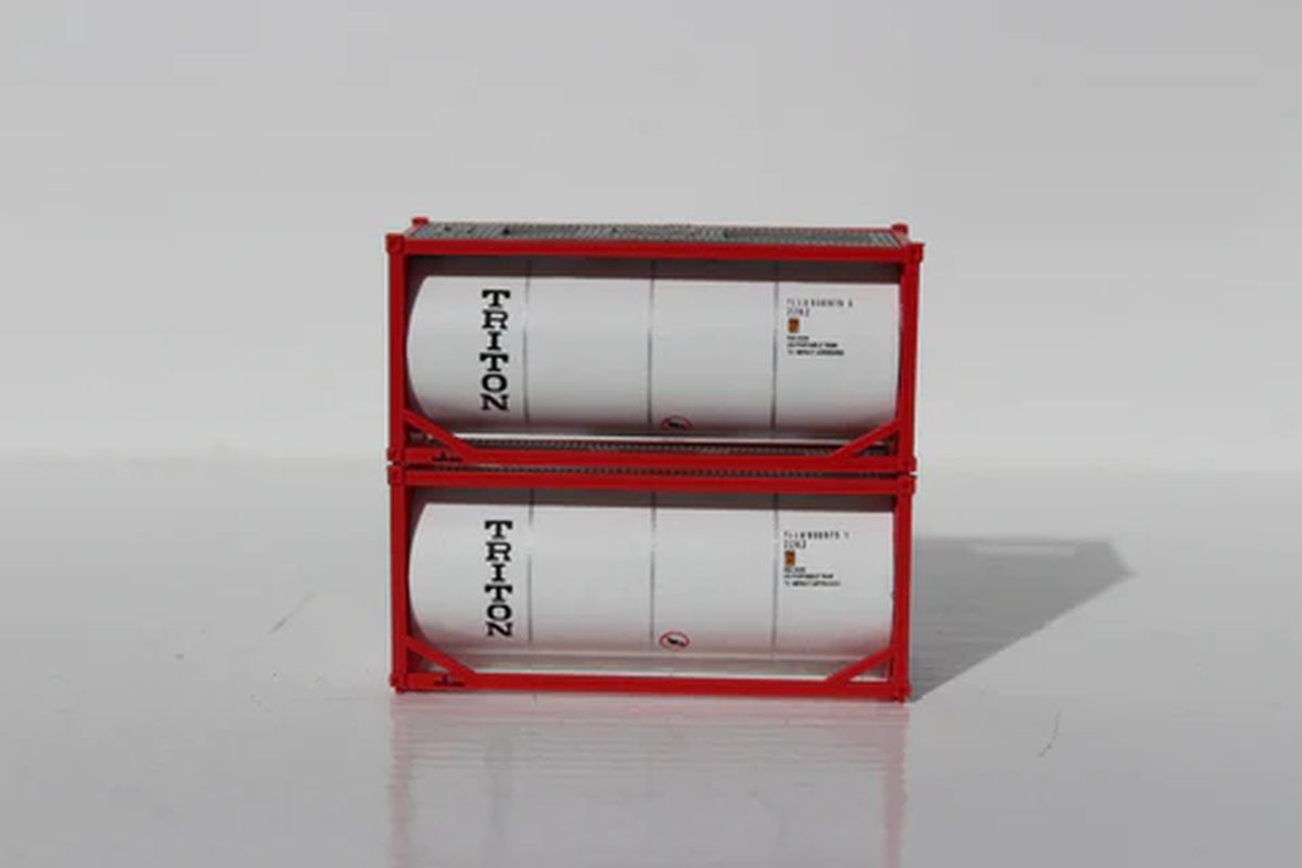 JTC Model Trains 205214 N BULKHAUL 20 Standard Tank Container (full wrap around wal