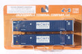 JTC Model Trains 537106 Priority Logistics 53 HIGH CUBE 8-55-8 corrugated