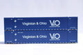 JTC Model Trains 537133 N VS Virginian & Ohio 53 HIGH CUBE 8-55-8 corrugated contai