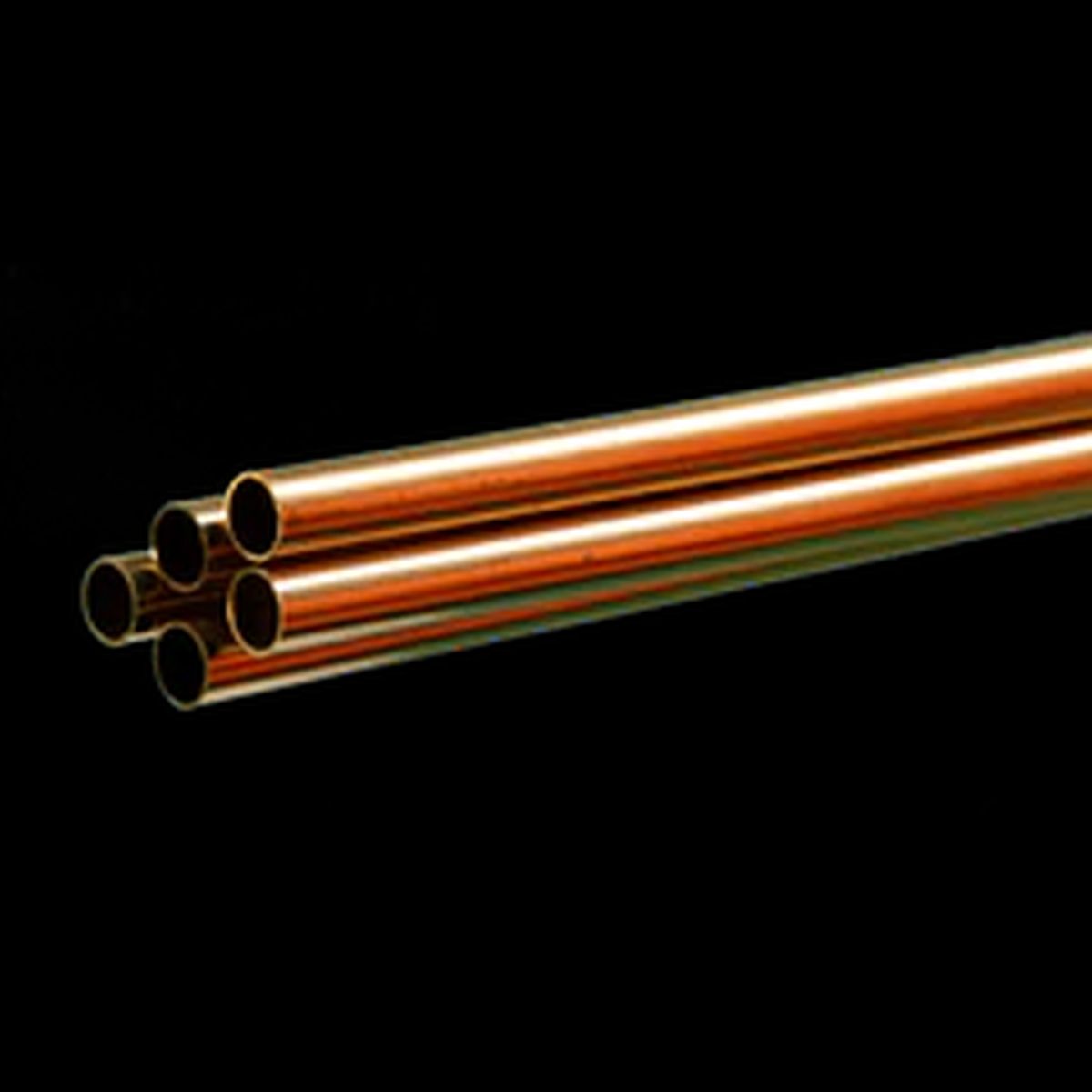 K&S Metal Products 1149 Round Brass Tube 1/4 x .014 x 36 5pk