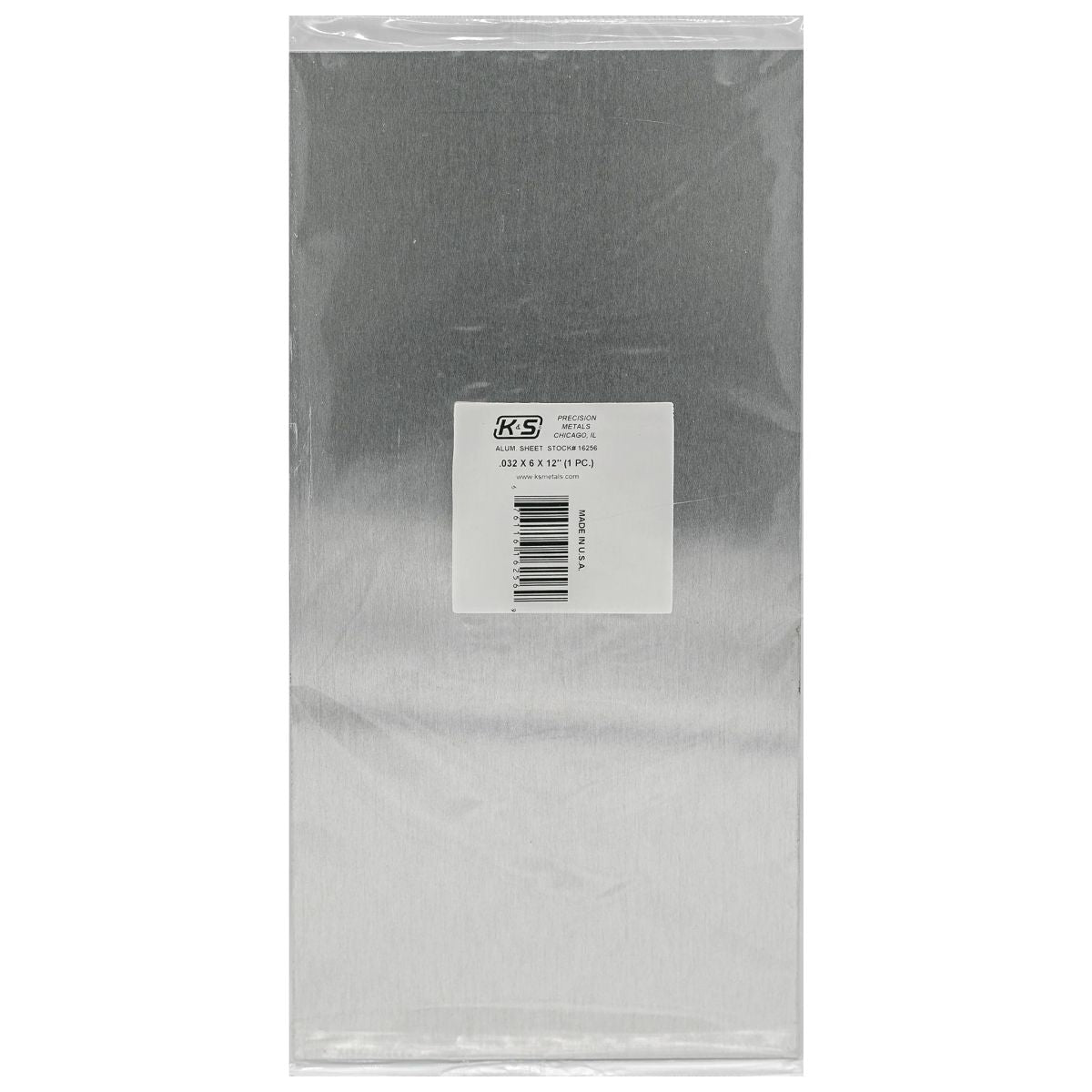 K&S Metal Products 16256 .032 Thick Aluminum Sheet 1cd