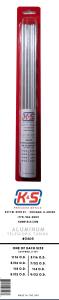 K&S Metal Products 3403 Aluminum Telescopic Tubing