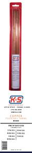 K&S Metal Products 3404 Copper Telescopic Tubing