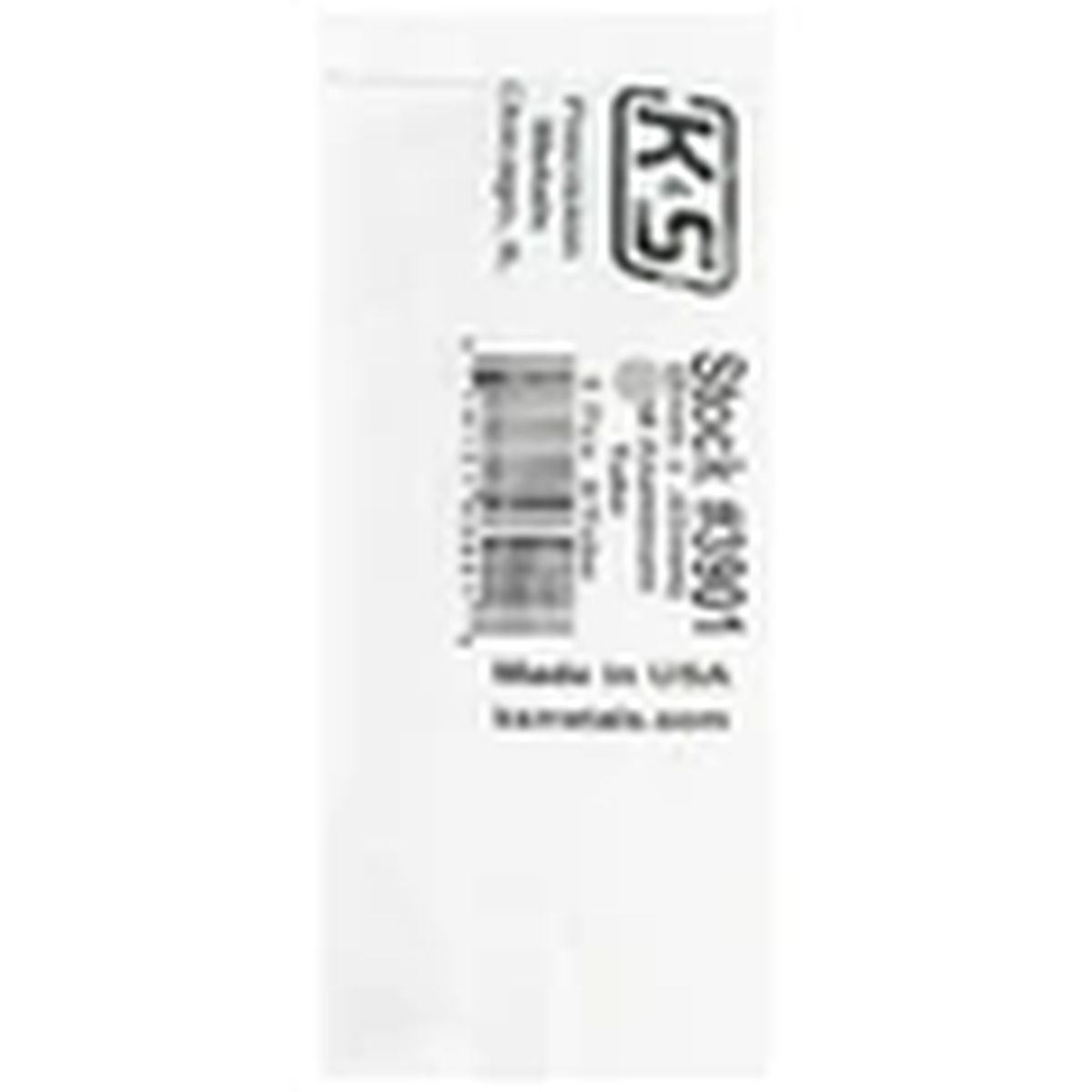 K&S Metal Products 3901 2MM OD X .45MM Wall (2 pcs per bundle) 5cd