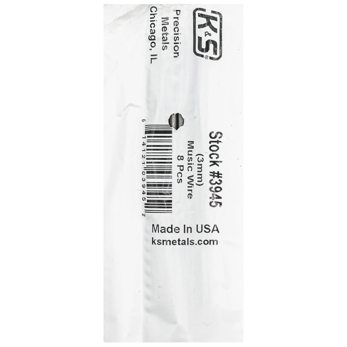 K&S Metal Products 3945 3MM Diameter 8cd