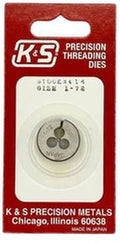 K&S Metal Products 415 0-80 Threading Die 1cd