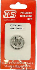 K&S Metal Products 417 2-56 Threading Die 1cd