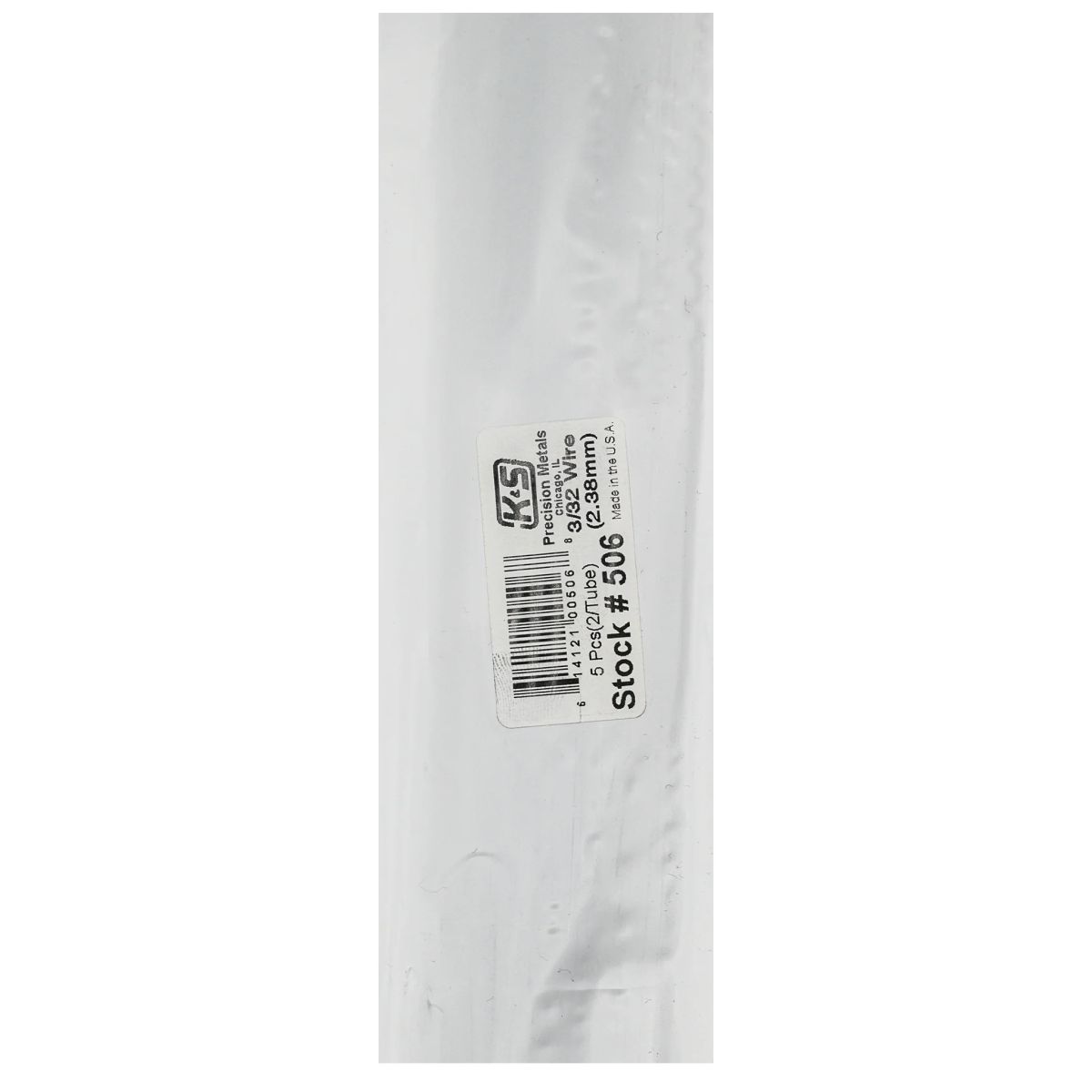 K&S Metal Products 506 Music Wire 3/32 x 36 10pk