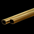 K&S Metal Products 5094 Sm. Brass Oval Tube (2 pcs)