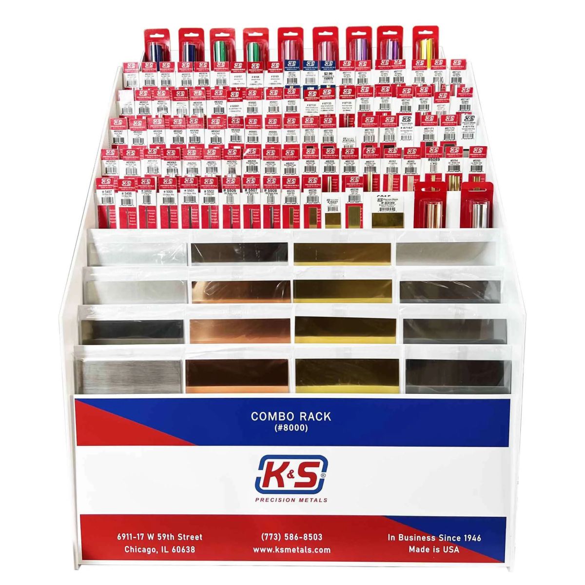 K&S Metal Products 8000 Combo Rack