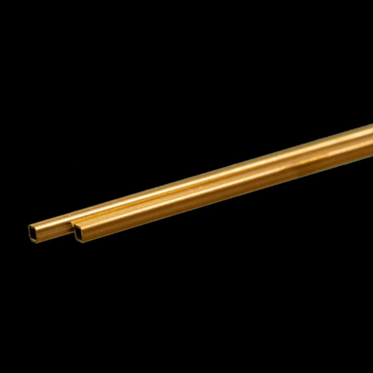 K&S Metal Products 8150 Square Brass Tube 3/32 x .014 x 12 2cd