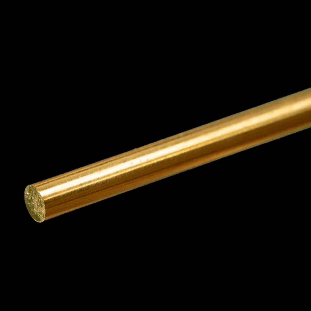 K&S Metal Products 8166 Round Brass Rod 3/16 x 12 1cd