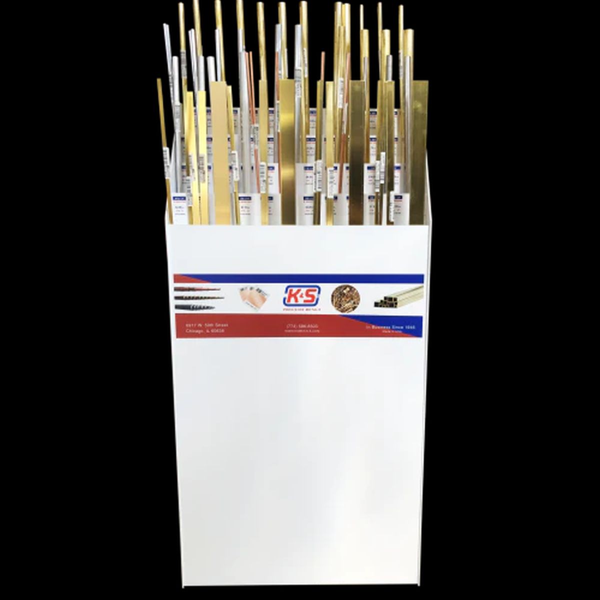 K&S Metal Products 9100 Jumbo Metal Center (48 Items)