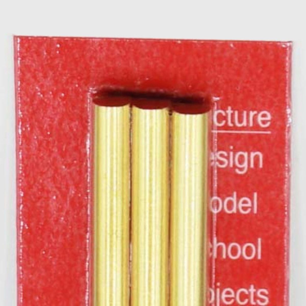 K&S Metal Products 9864 2.5MM Diameter Round Brass Rod 4cd