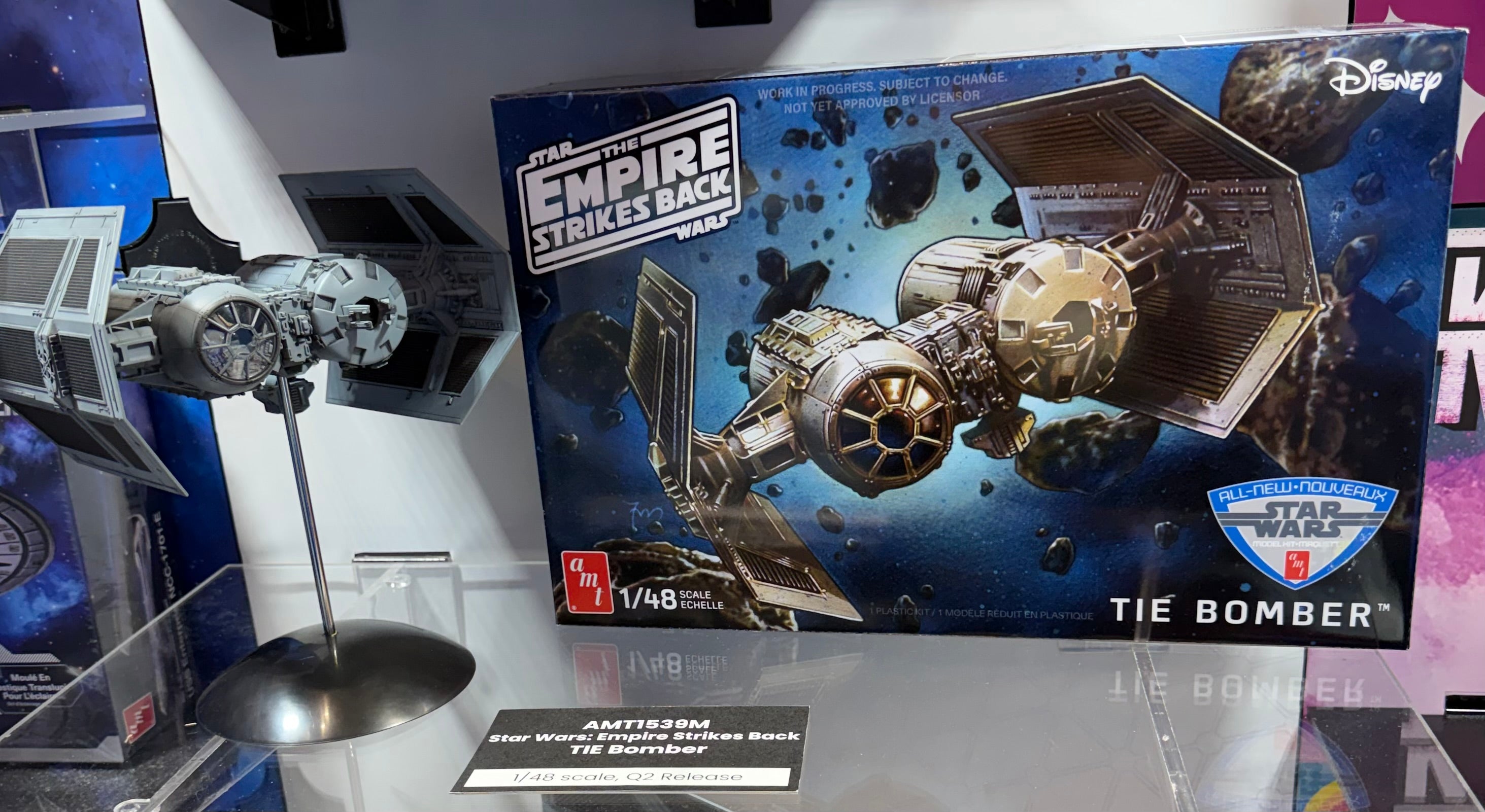 AMT 1469  Star Wars: The Empire Strikes Back TIE BomberAll New  NEW - call for discount pricing!