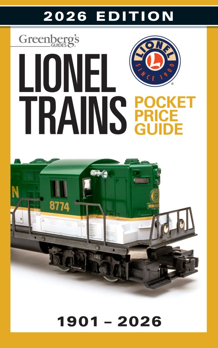 Kalmbach Publishing 108726 Lionel Trains Pocket Price Guide 1901-2026