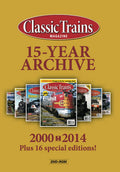 Kalmbach Publishing 15112 Classic Trains 15-Year Archive 2000-2014 on DVD-ROM