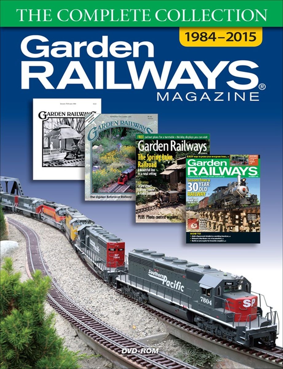 Kalmbach Publishing 15118 Garden Railways: The Complete Collection 1984-2015 DVD-ROM