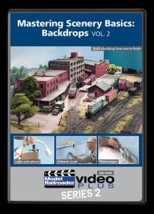 Kalmbach Publishing 15335 Mastering Scenery Basics: Backdrops Volume 2 DVD from MR Vid