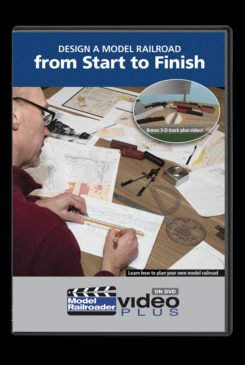 Kalmbach Publishing 15368 Design a Model Railroad from Start to Finish DVD