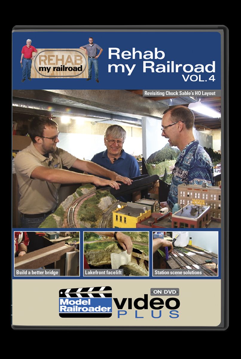 Kalmbach Publishing 15371 Rehab my Railroad Vol. 4 DVD