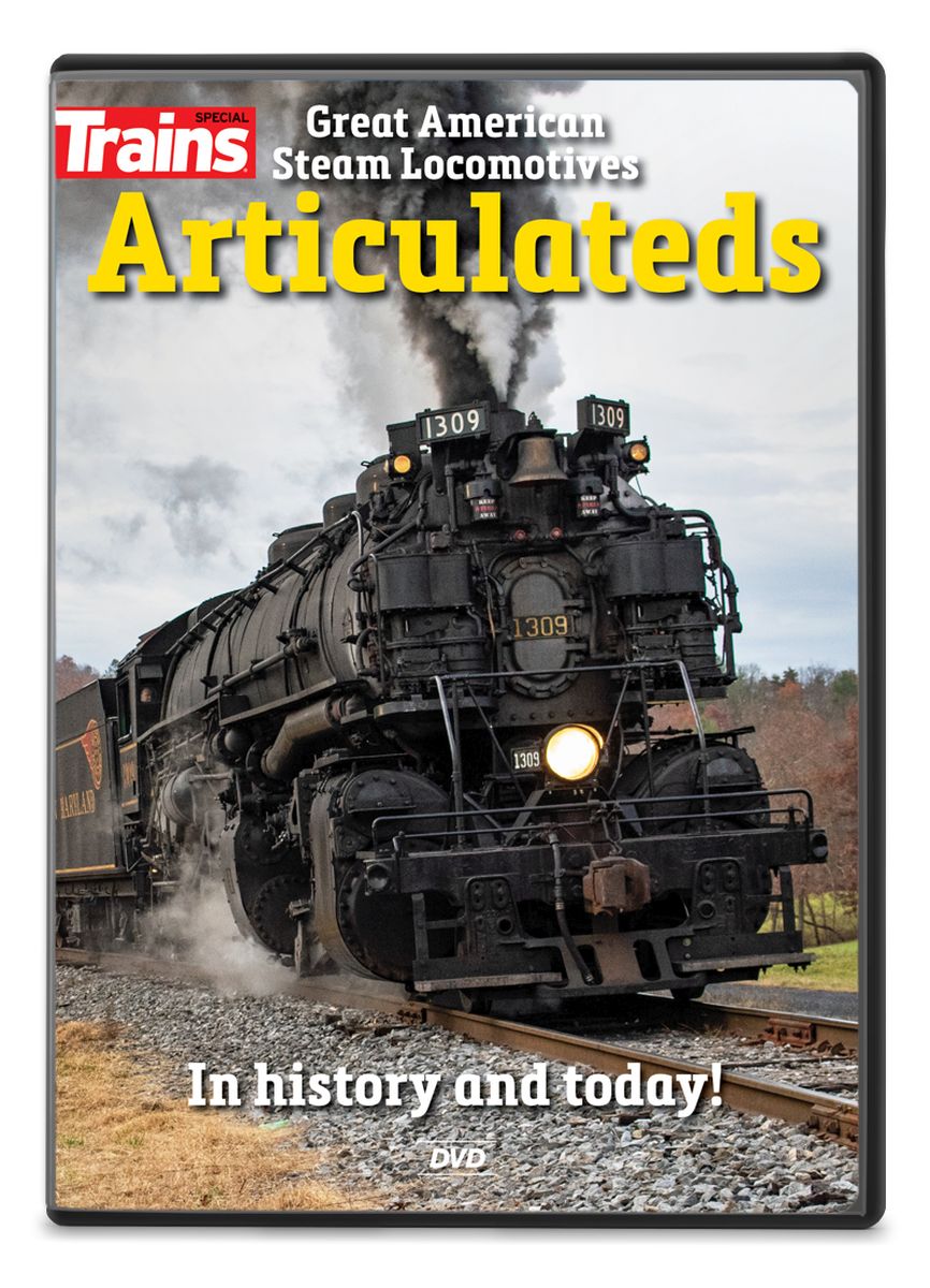 Kalmbach Publishing 16126 Great American Steam Locomotives: Articulateds DVD