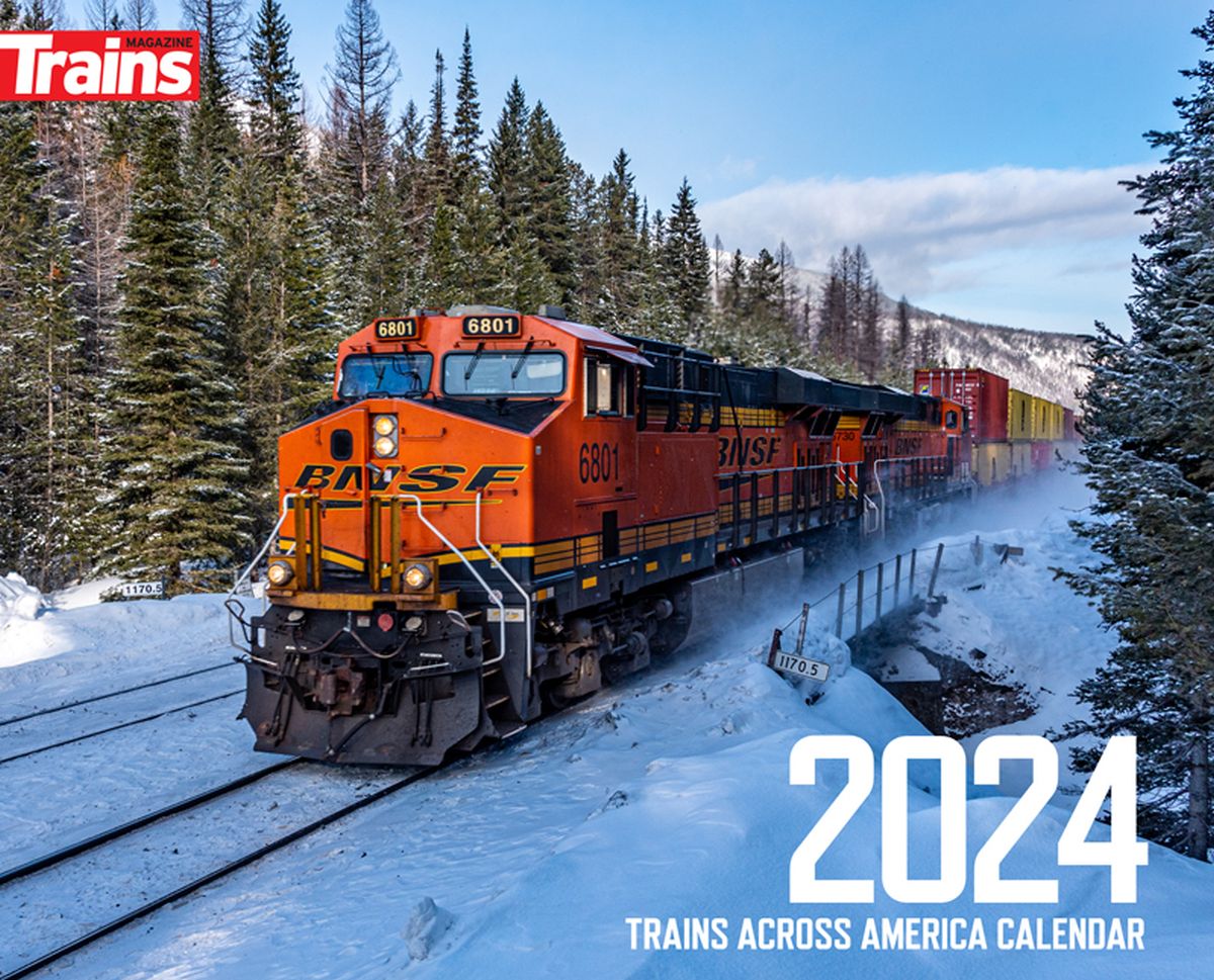 Kalmbach Publishing 68208 Trains Across America 2024 Calendar