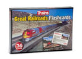 Kalmbach Publishing 83009 Great Railroads Flashcards