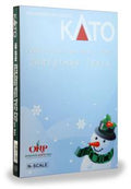 Kato USA Model Train 1062016A N 2016 Operation North Pole Christmas Train 2-Unit Add-On Se