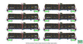 Kato 1064801 N Greenbrier Tank Car 8 Car Set GBRX Set A  NEW - call for discount pricing!