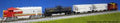 Kato USA Model Train 1066271DCC N F7 SF Freight Train Set w/o Track/DCC