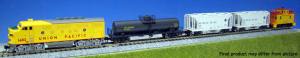 Kato USA Model Train 1066272DCC N F7 UP Freight Train Set w/o Track/DCC